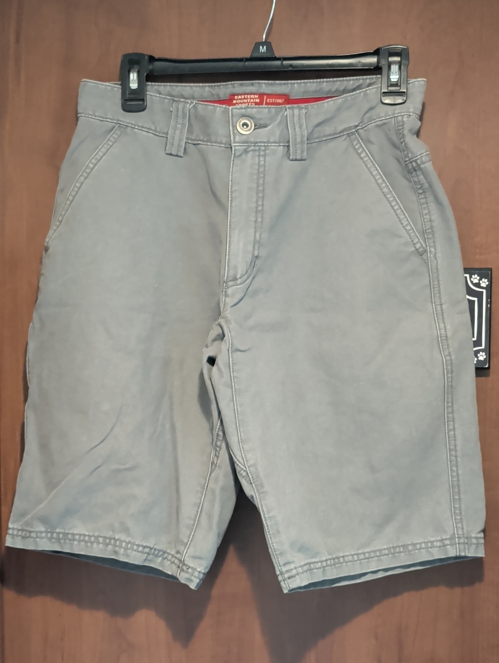 Eastern Mountain Sports Men's Gray Cargo Shorts